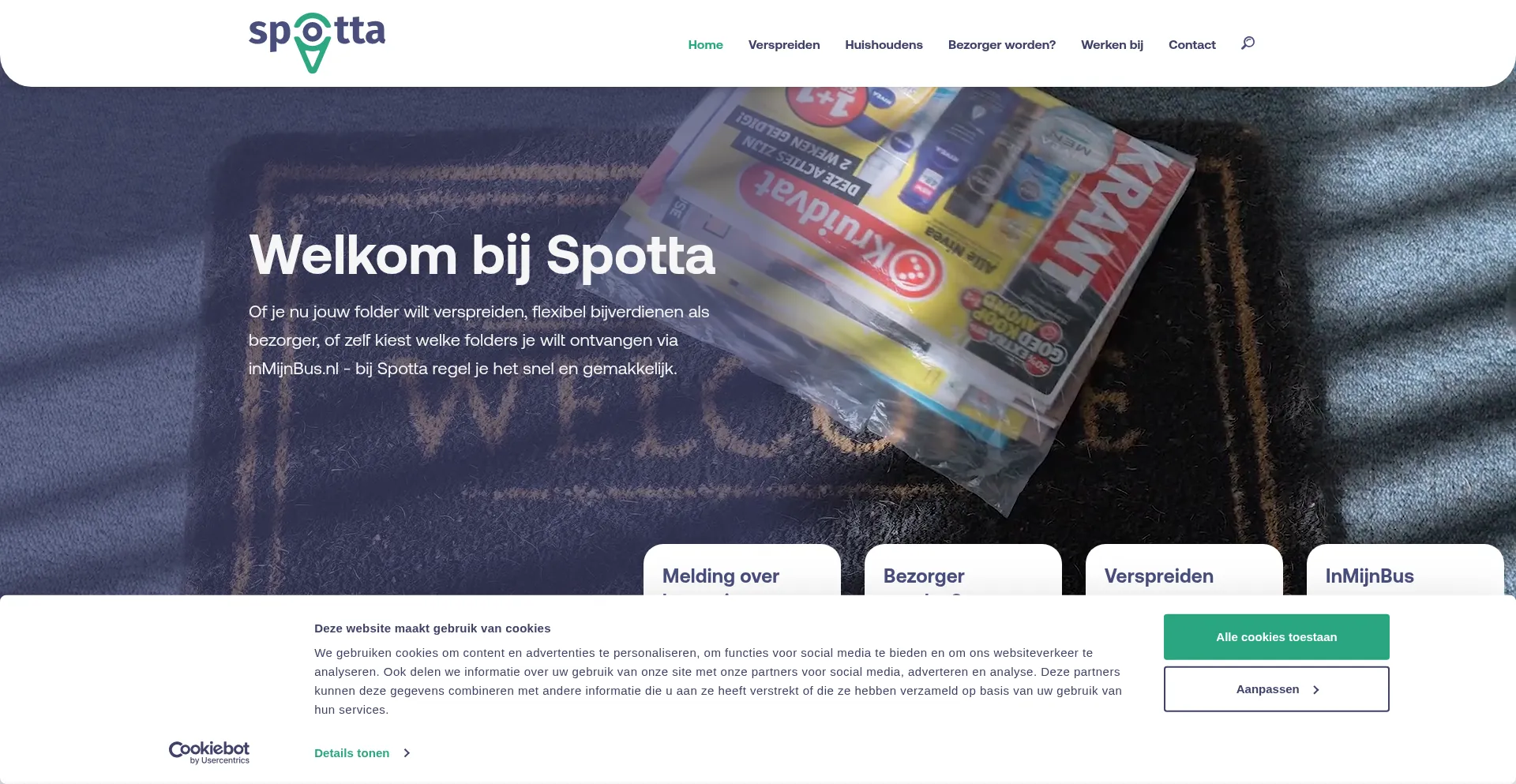 Spotta.nl Screenshot