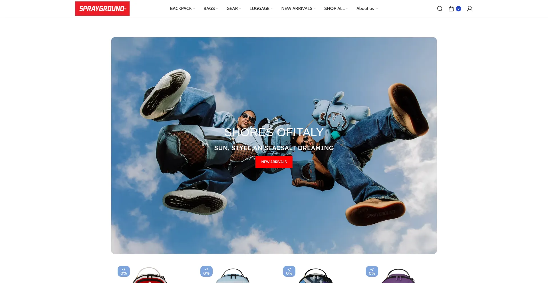 Spraygrndac.com Screenshot