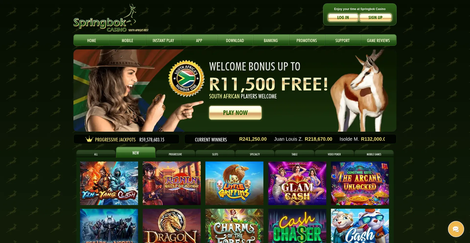Springbokcasino.co.za