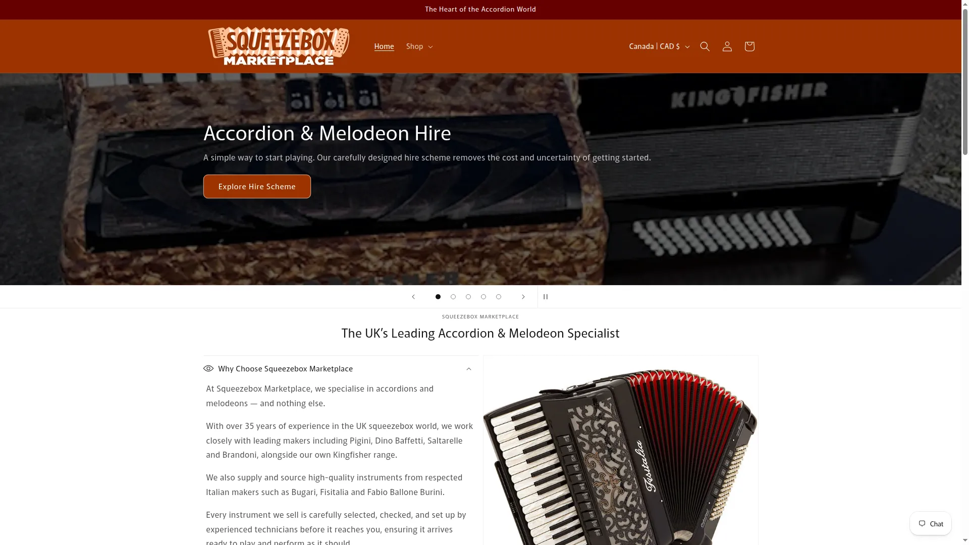 Squeezeboxmarketplace.com
