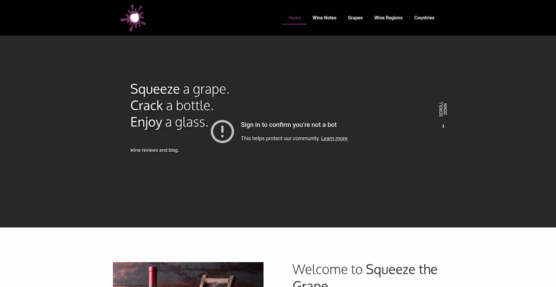 Squeezethegrape.com