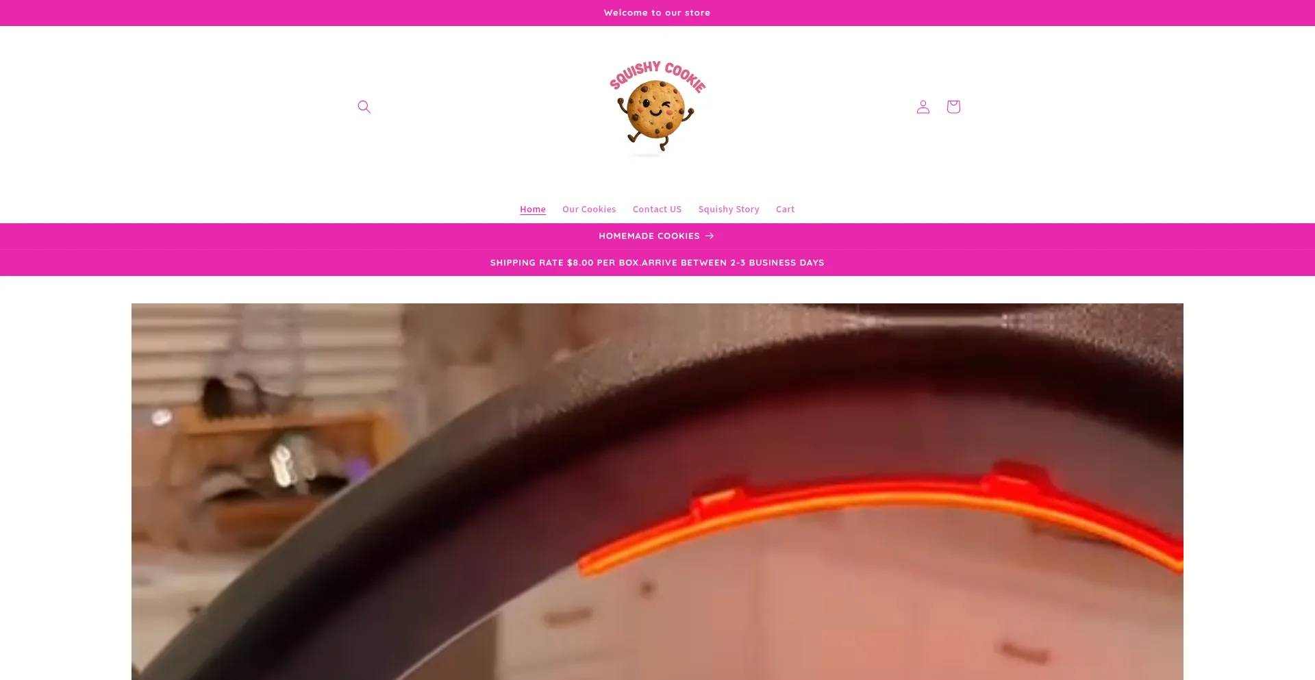 Squishycookies.com Screenshot