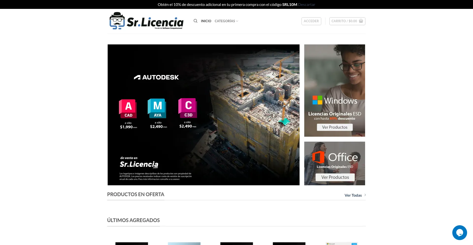 Srlicencia.com Screenshot