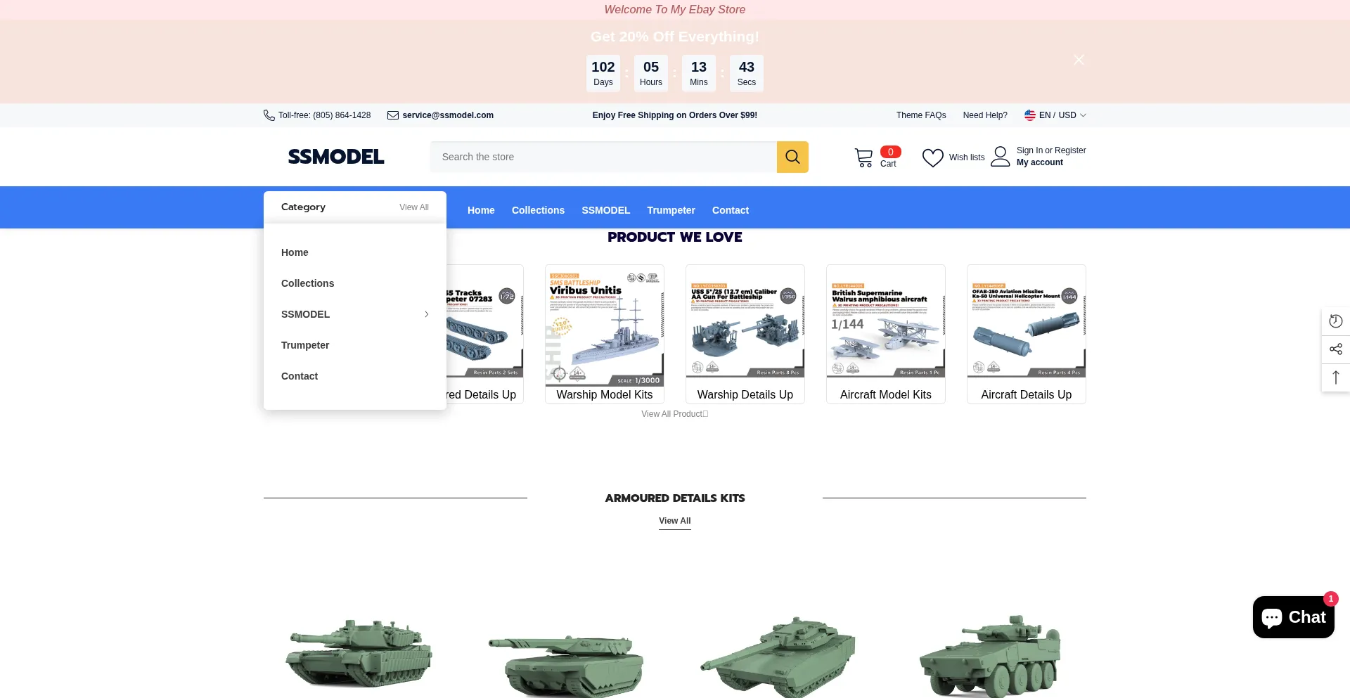 Ssmodel.com Screenshot