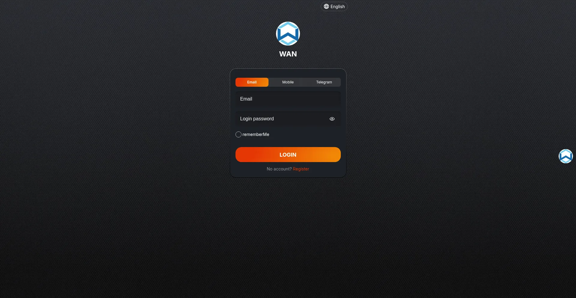 Website screenshot of Stakingwan.com