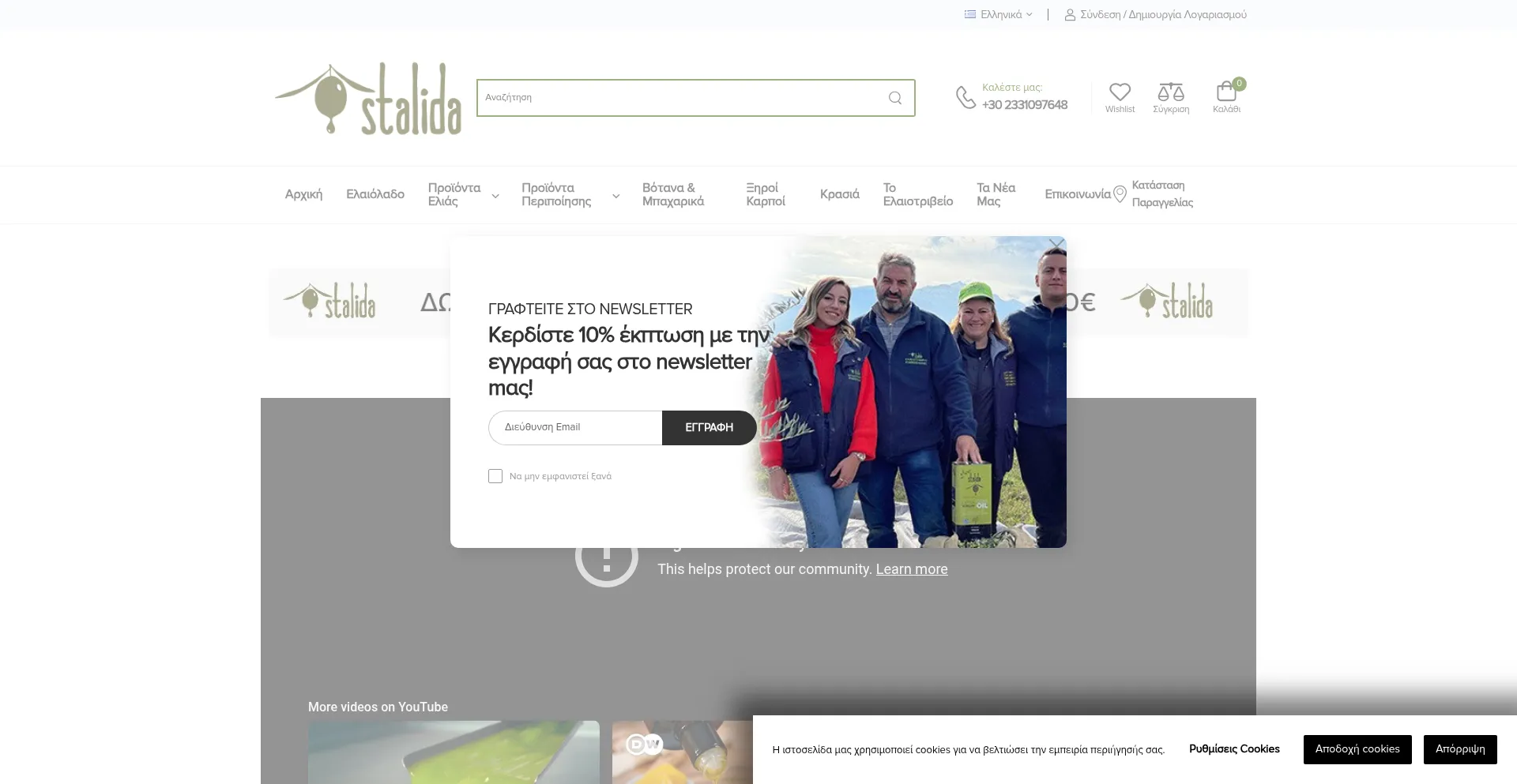 Stalida.gr Screenshot
