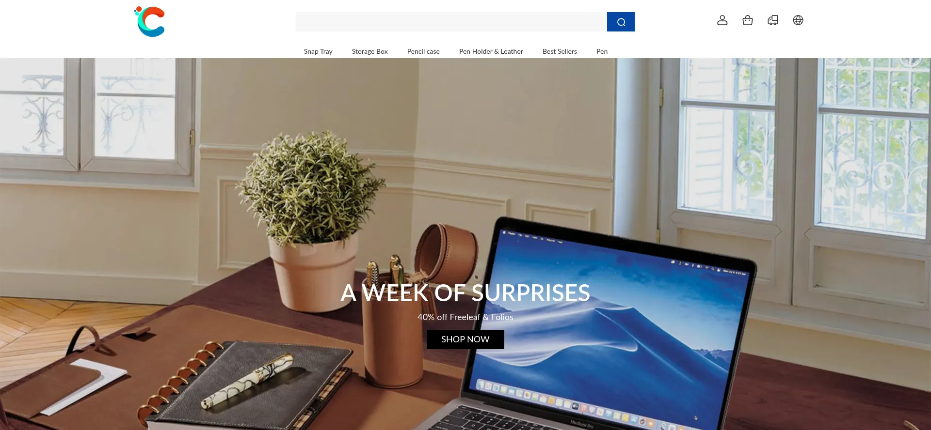 Website screenshot of Stampvip.com