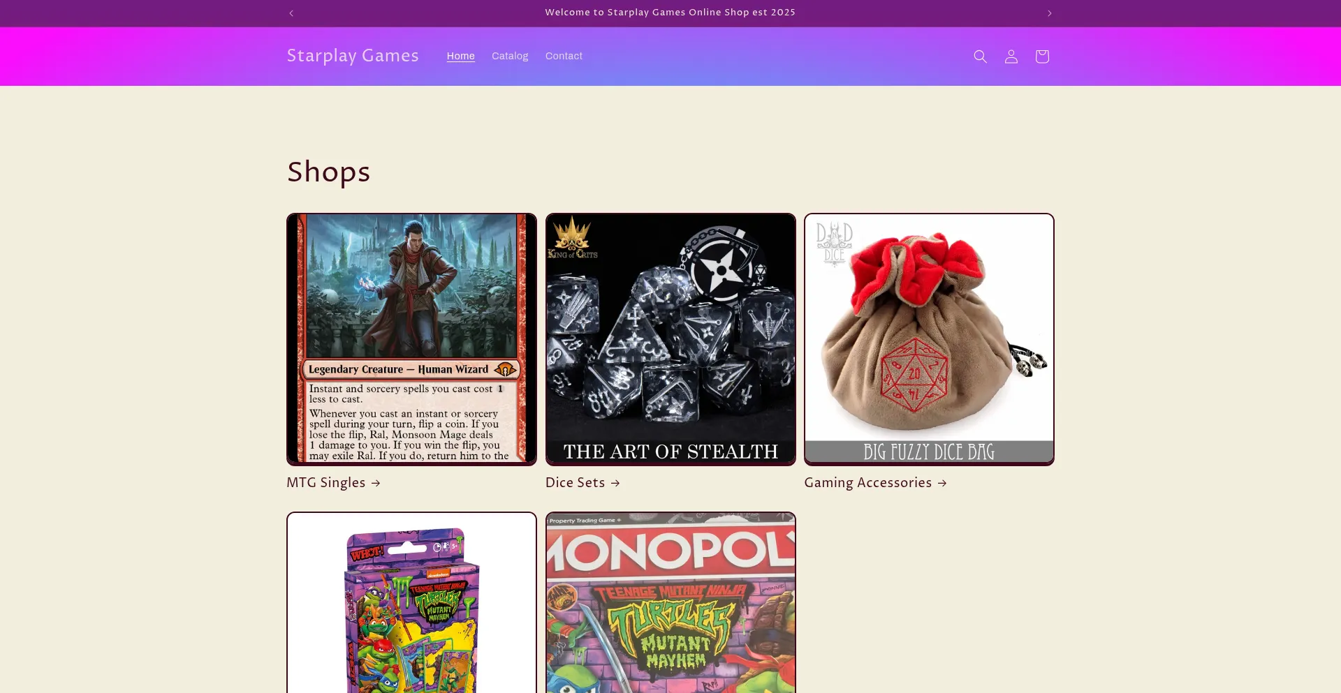 Starplaygames.shop Screenshot