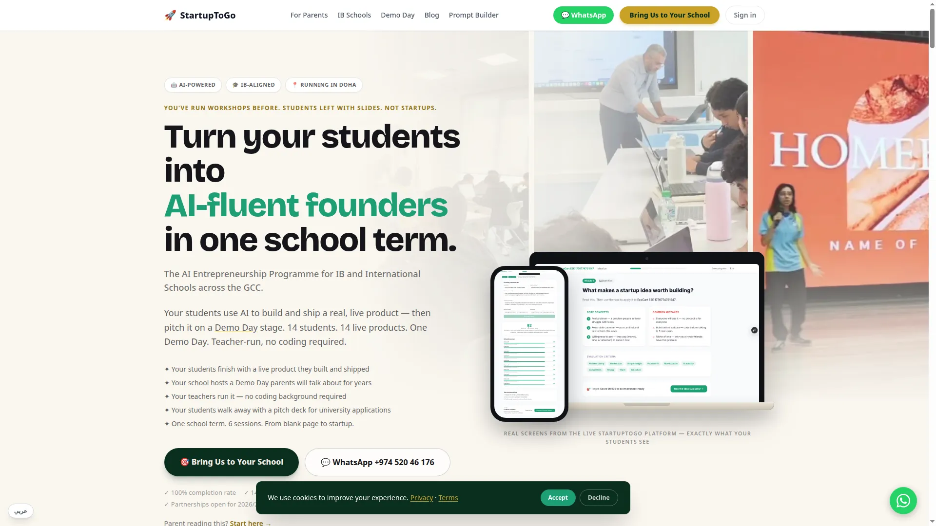 Startuptogo.app