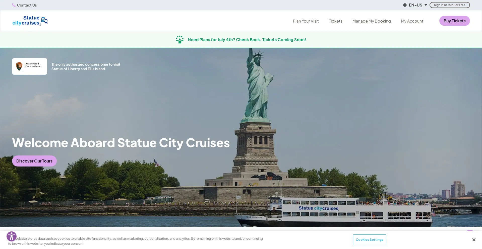 Statuecitycruises.com