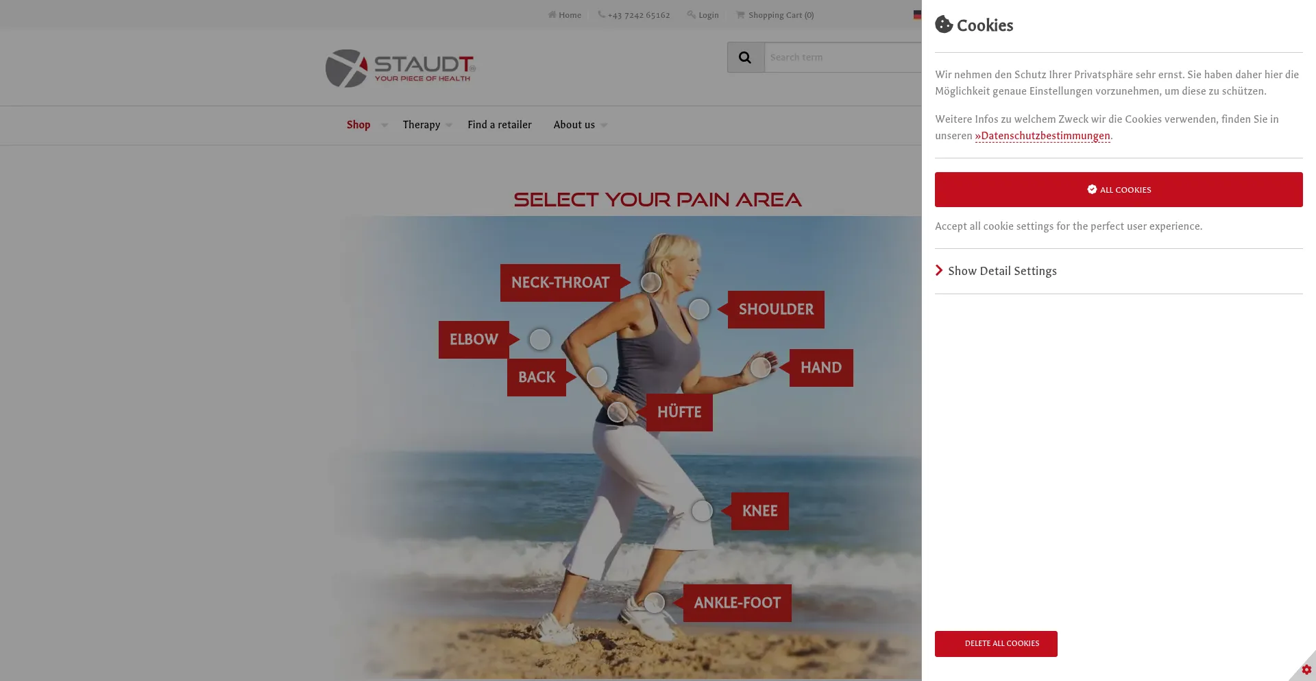Staudt-health.com Screenshot