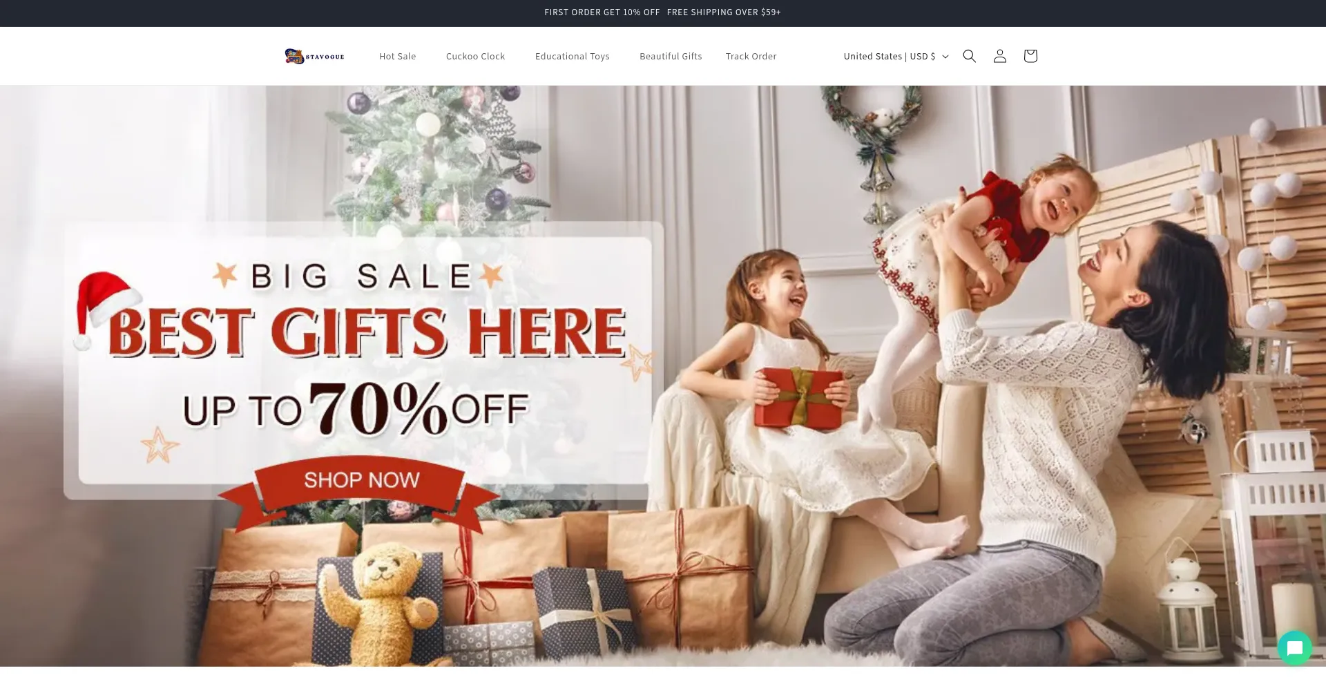 Stavogue.com Screenshot