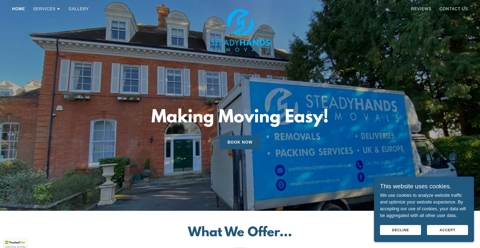 Steadyhandsremovals.co.uk