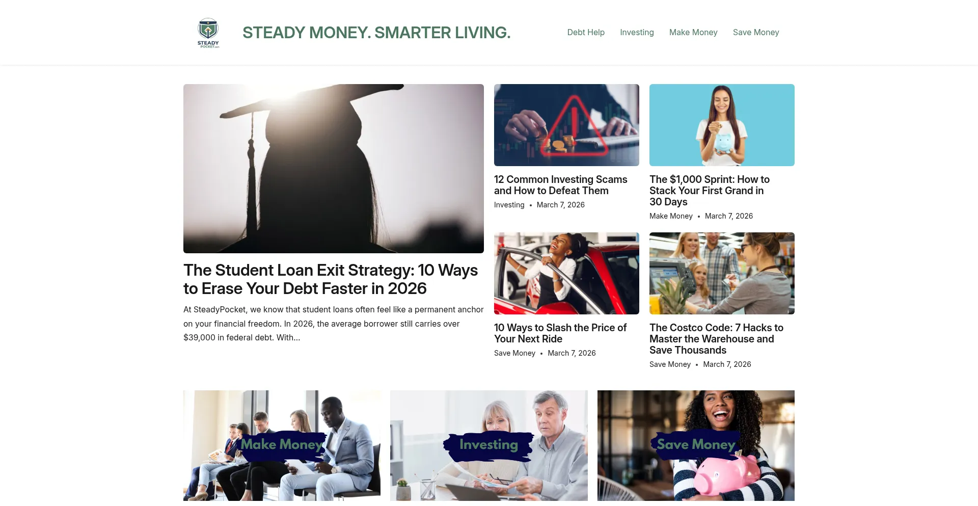 Steadypocket.com