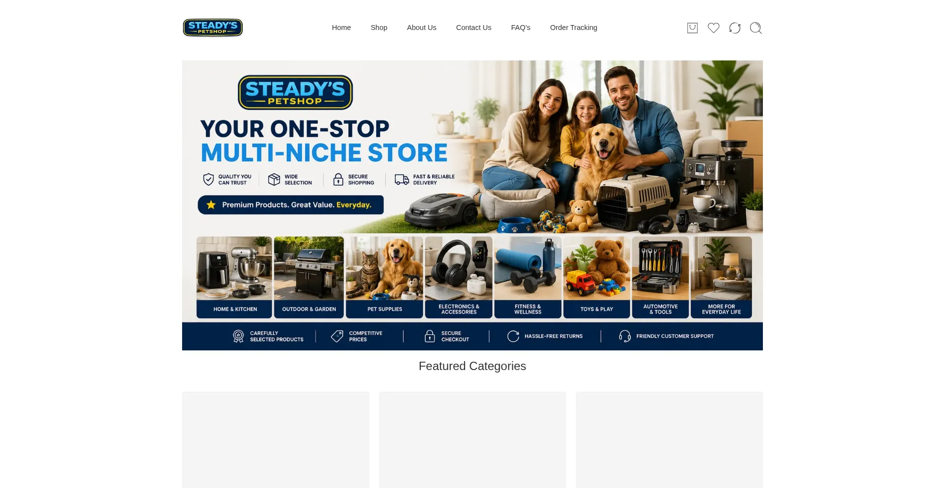 Steadyspetshops.us