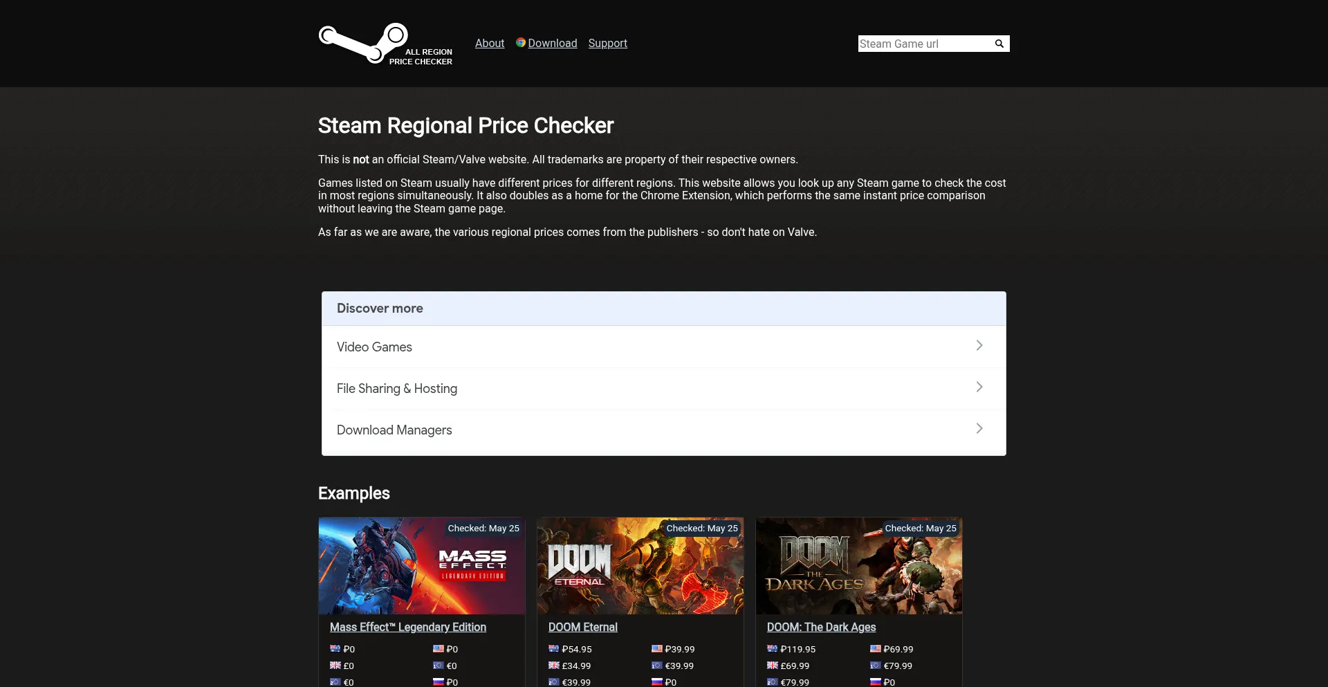 Steamregionalprices.com