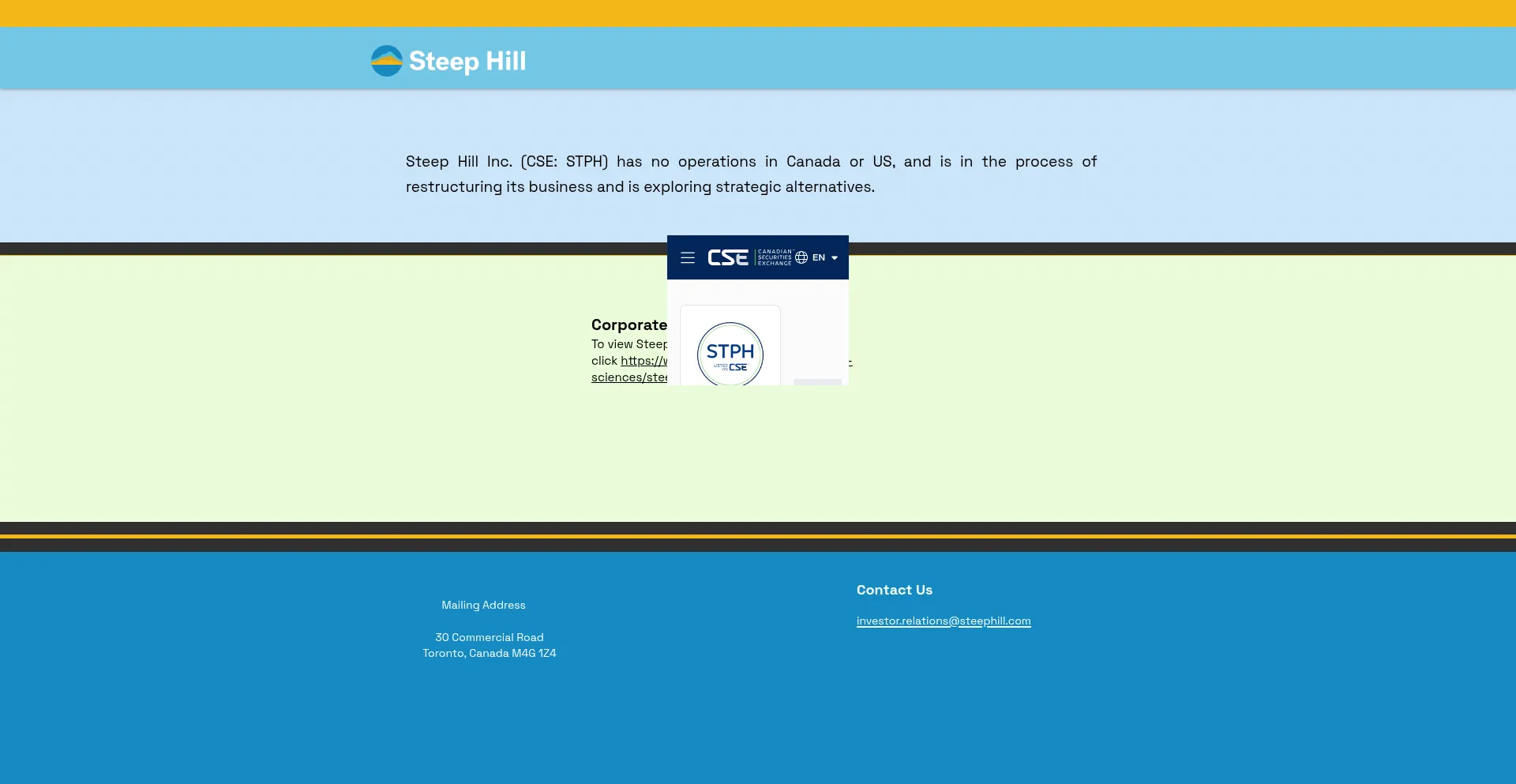 Is Steephill.com Safe?