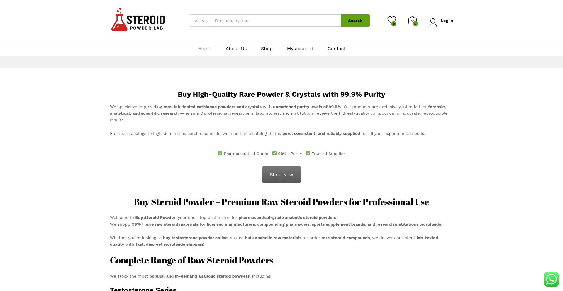 Is Steroidpowderlab.com Safe?