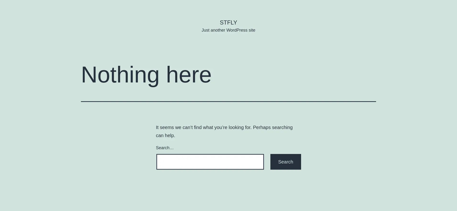 Website screenshot of Stfly.me