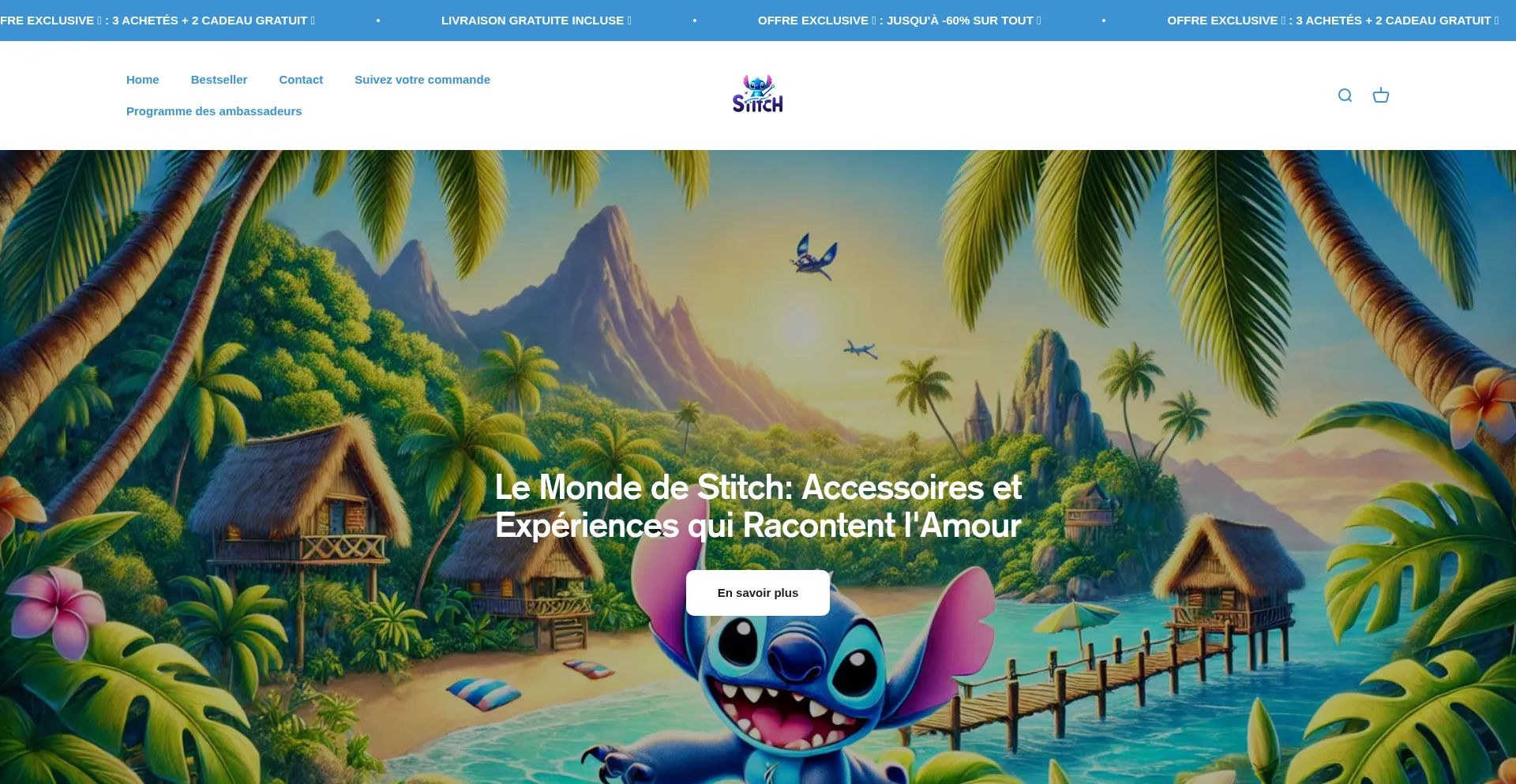 Website screenshot of Stitchpads.com