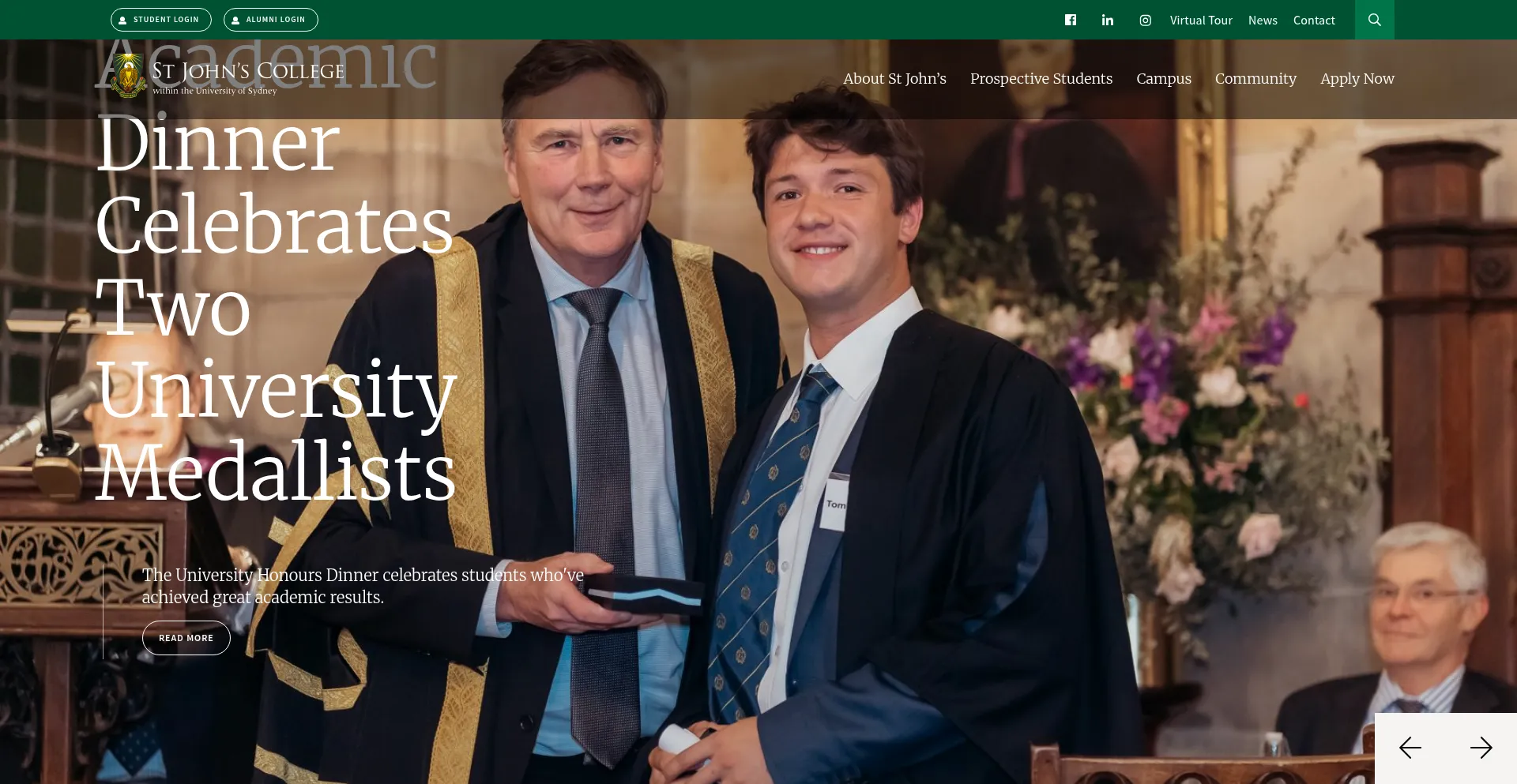 Stjohnscollege.edu.au