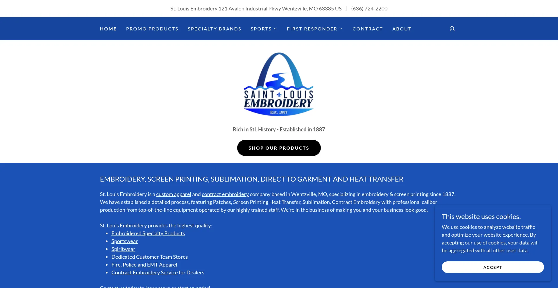 Stlouisembroidery.com