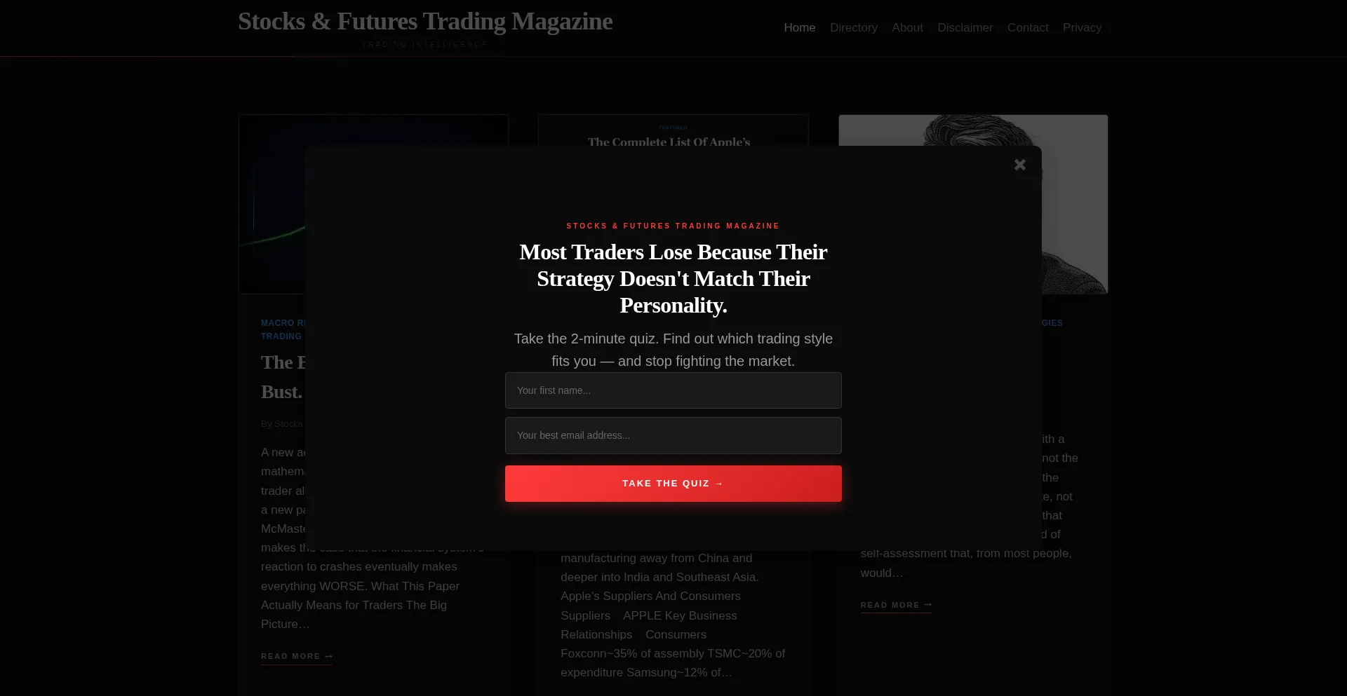 Stocksandfuturestrading.com