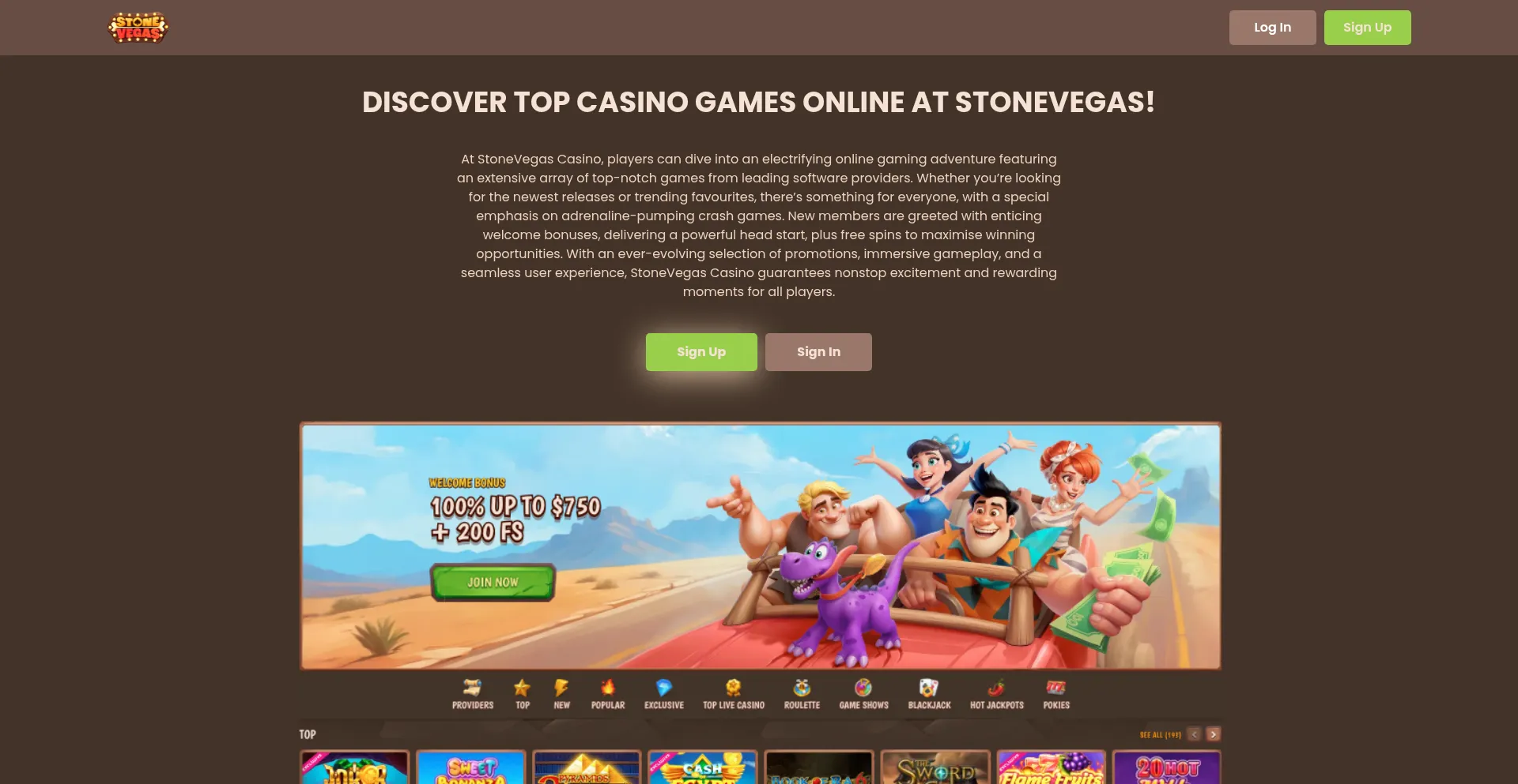 Stonevegas.casino