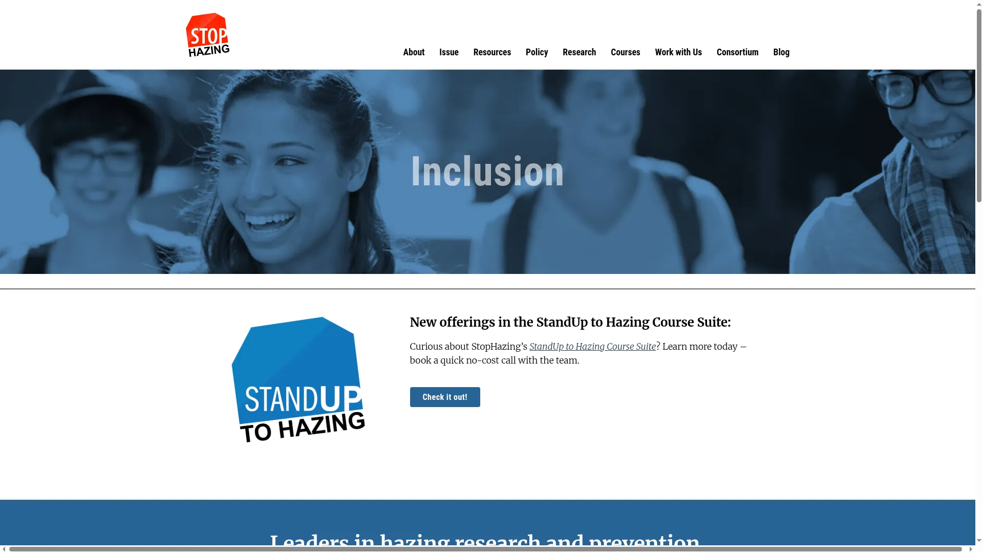 Stophazing.org