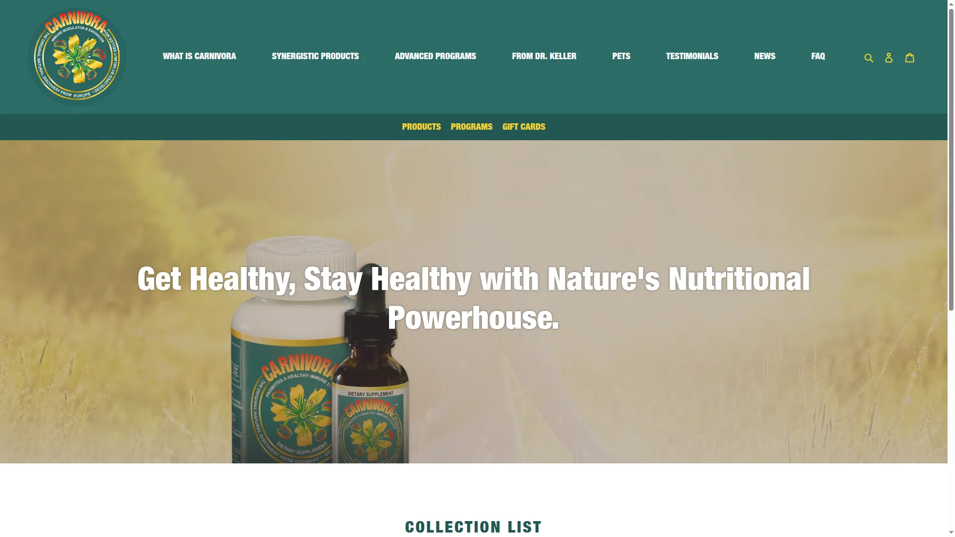 Store.carnivora.com