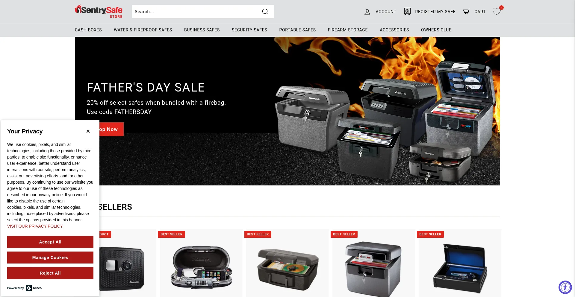 Store.sentrysafe.com