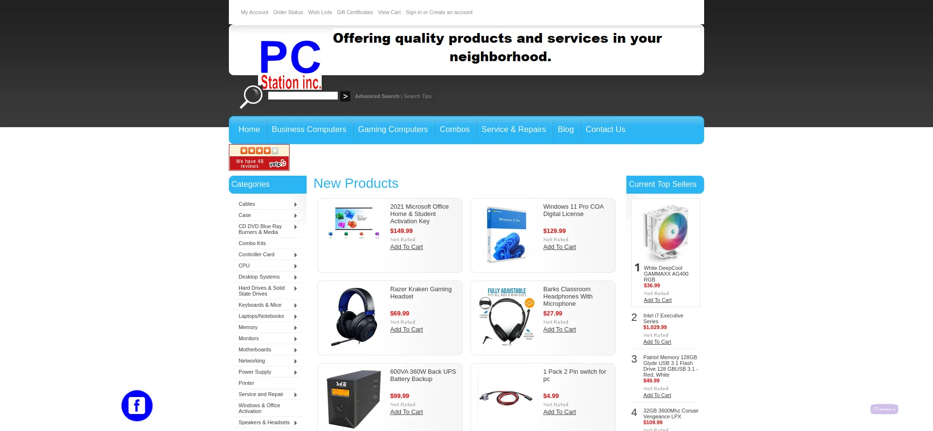 Stores.pcstationinc.com