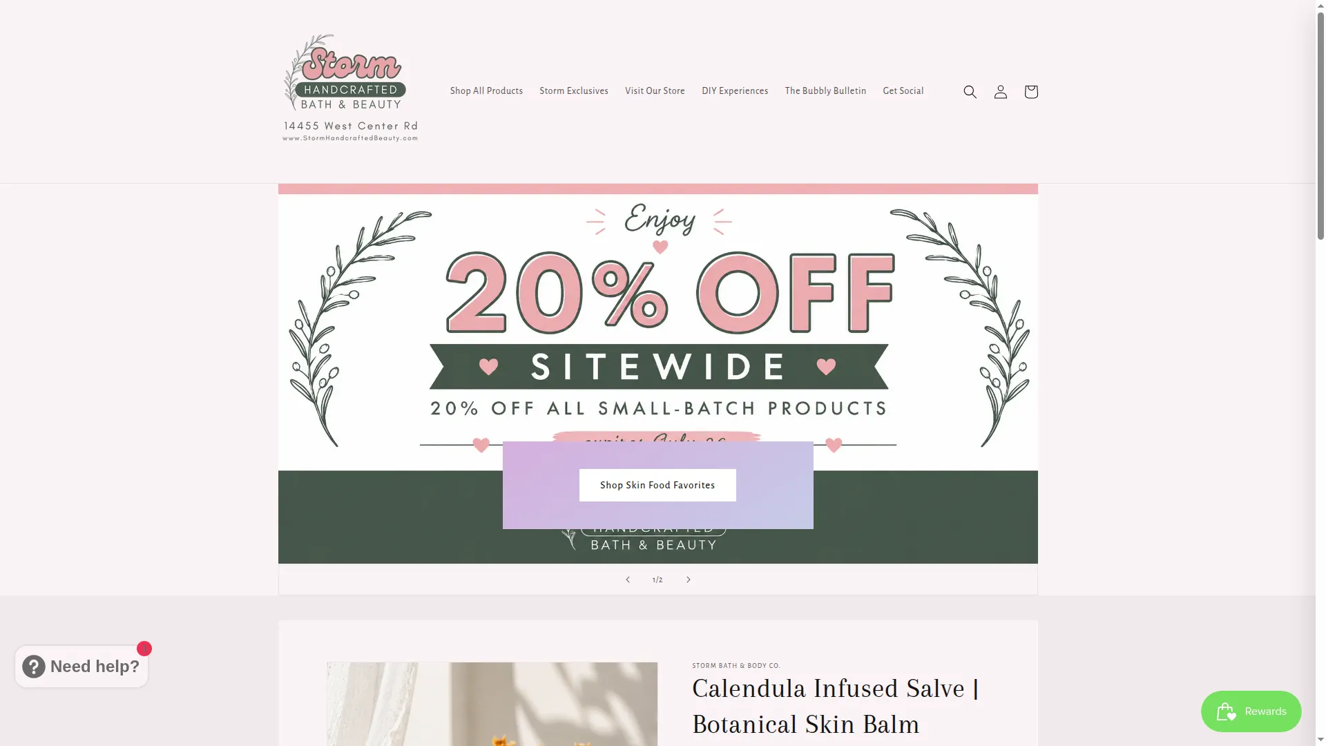 Stormbathandbody.com