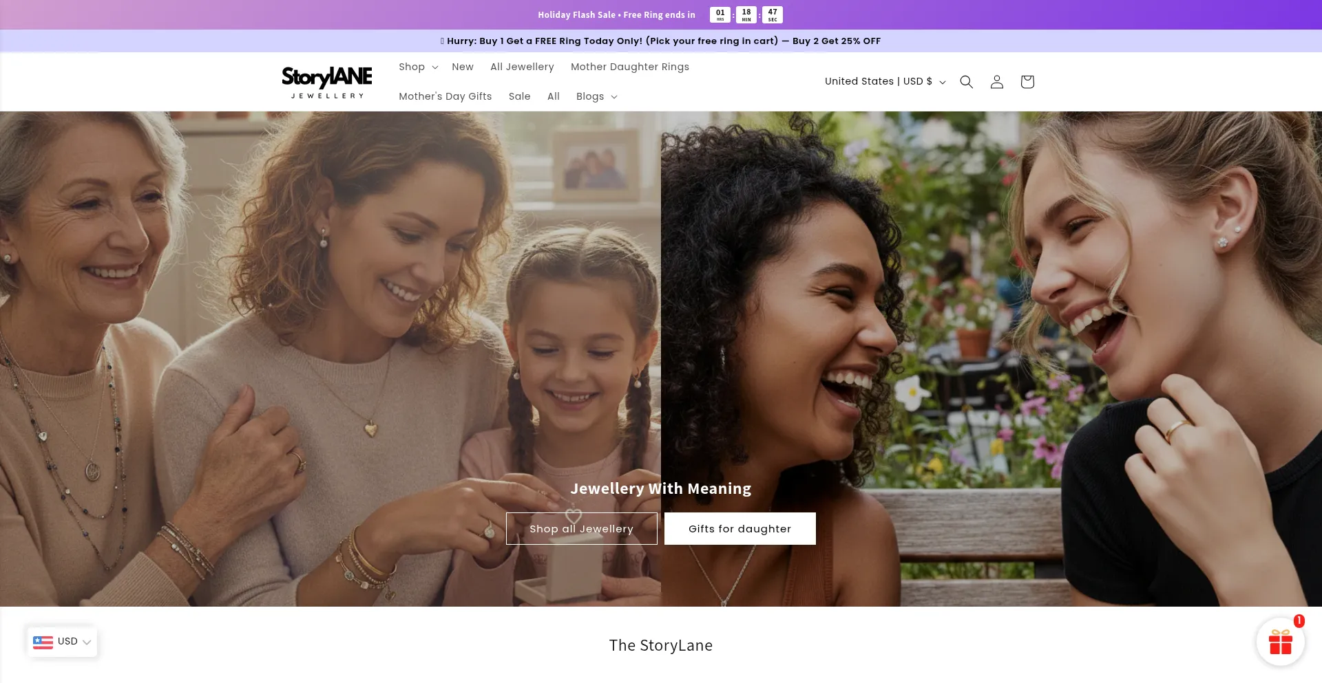 Storylanejewellery.com