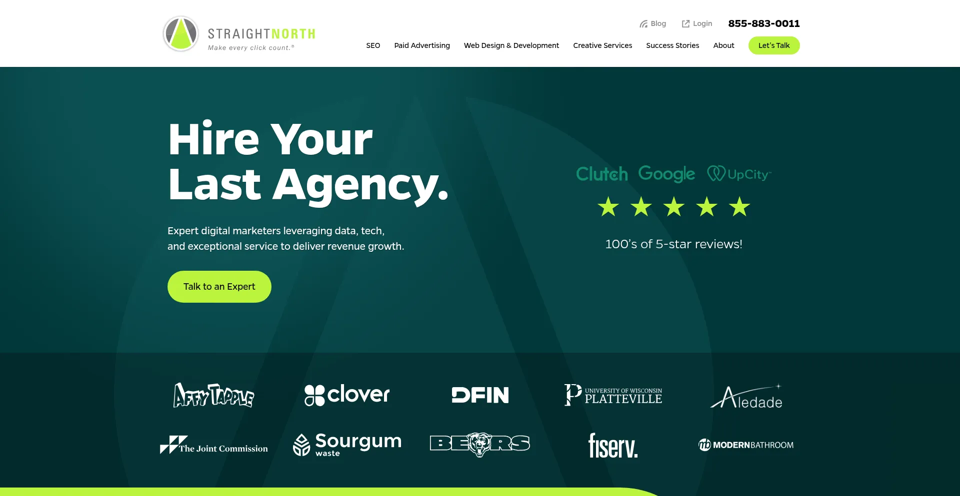Straightnorth.com Screenshot