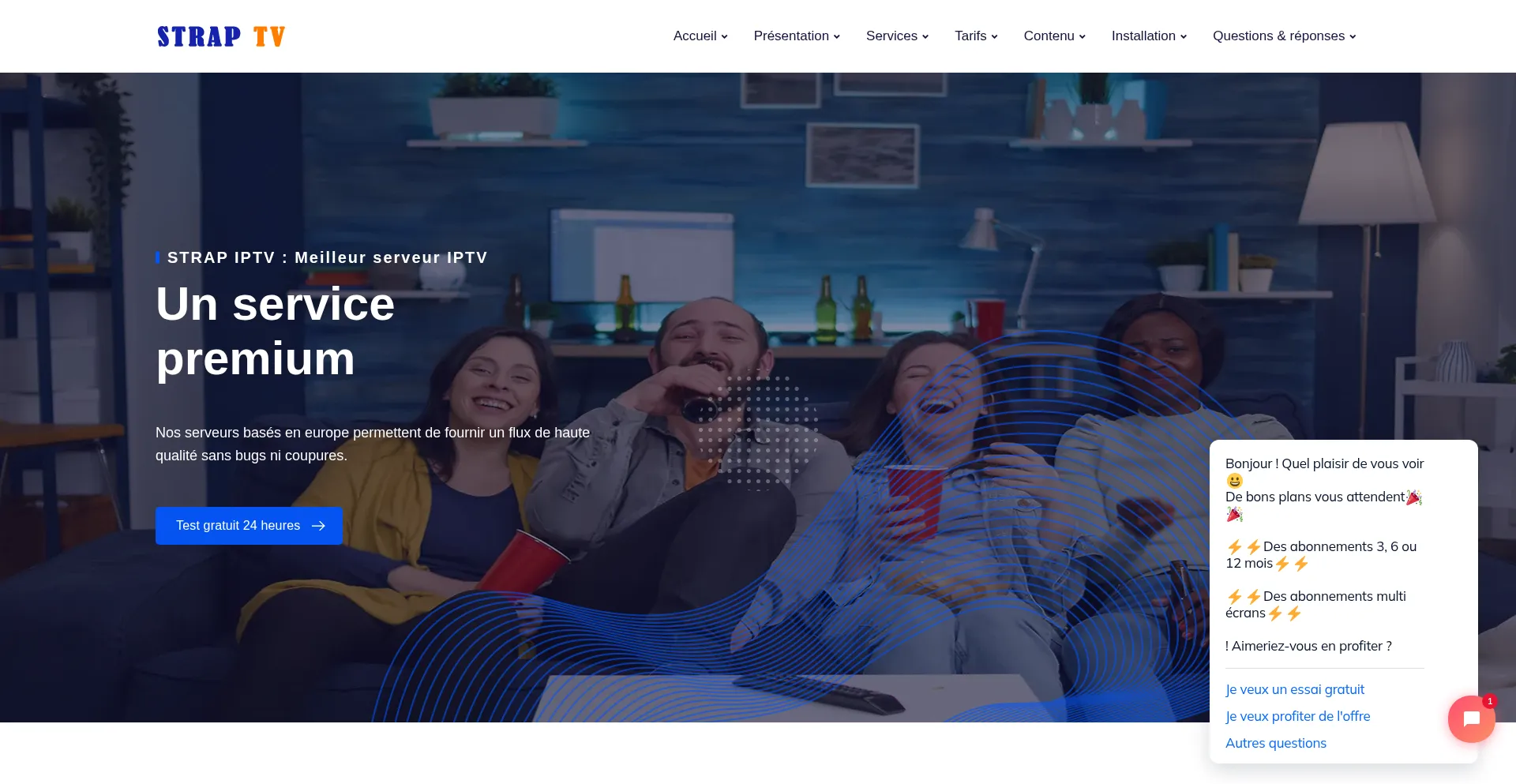 Straptv.com Screenshot