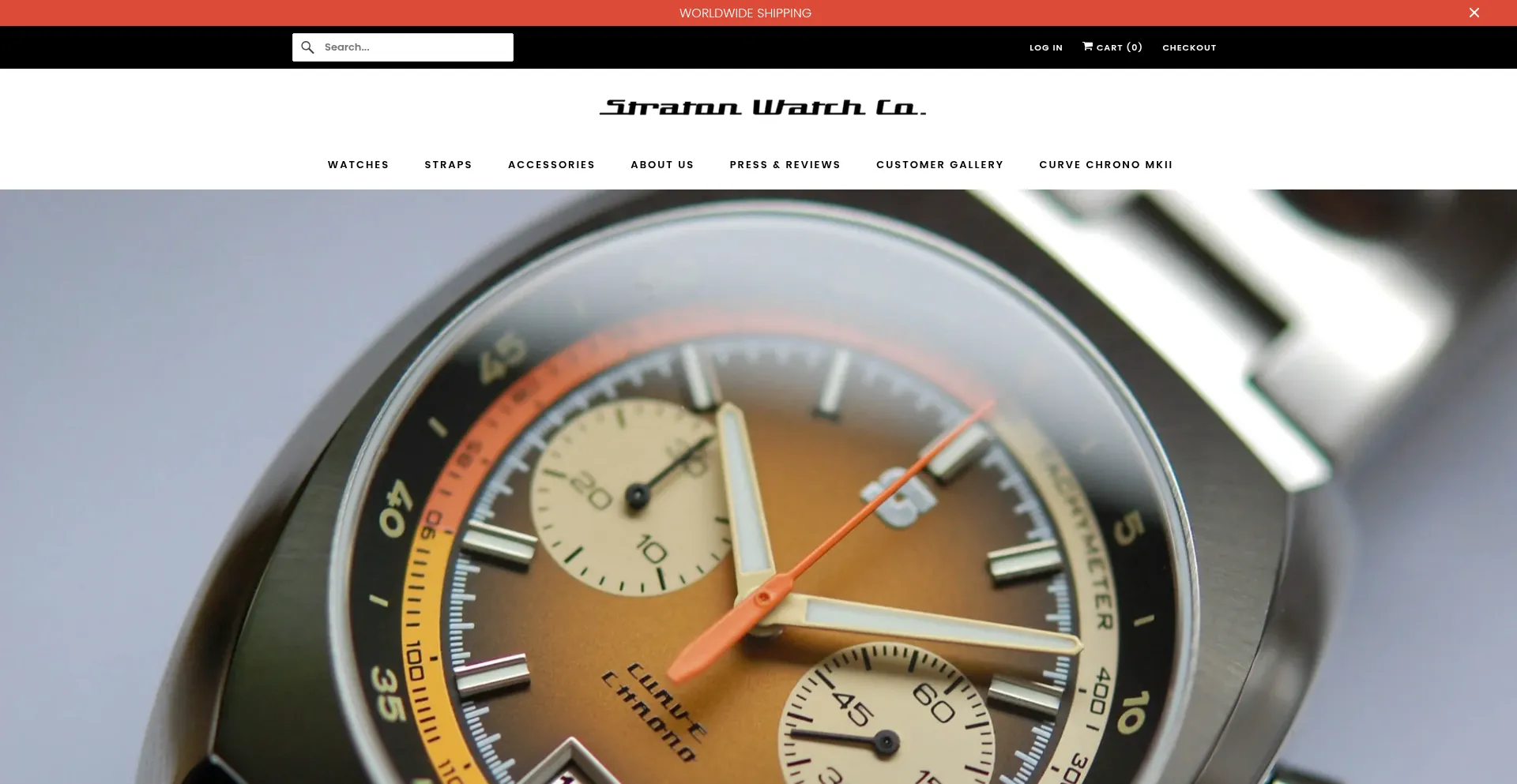 Website screenshot of Stratonwc.com