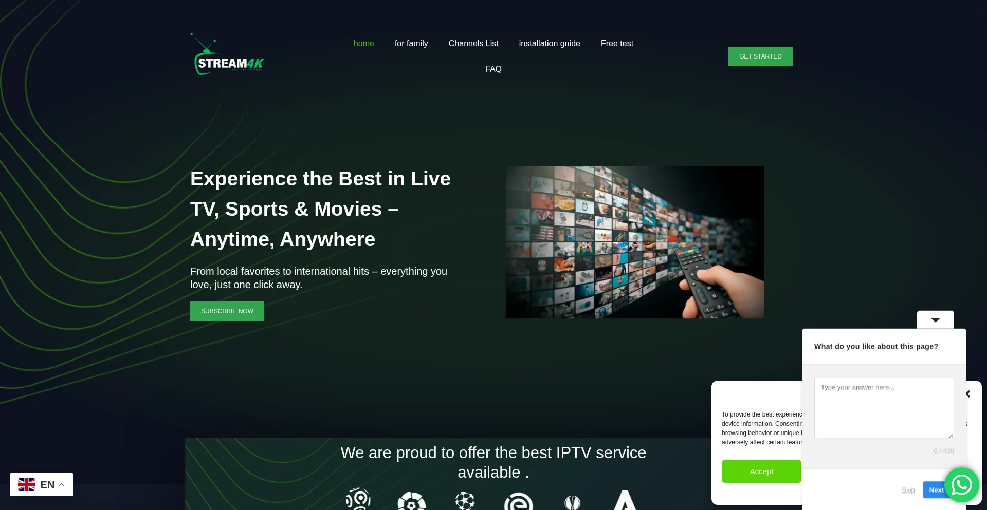 Stream4khub.com Screenshot