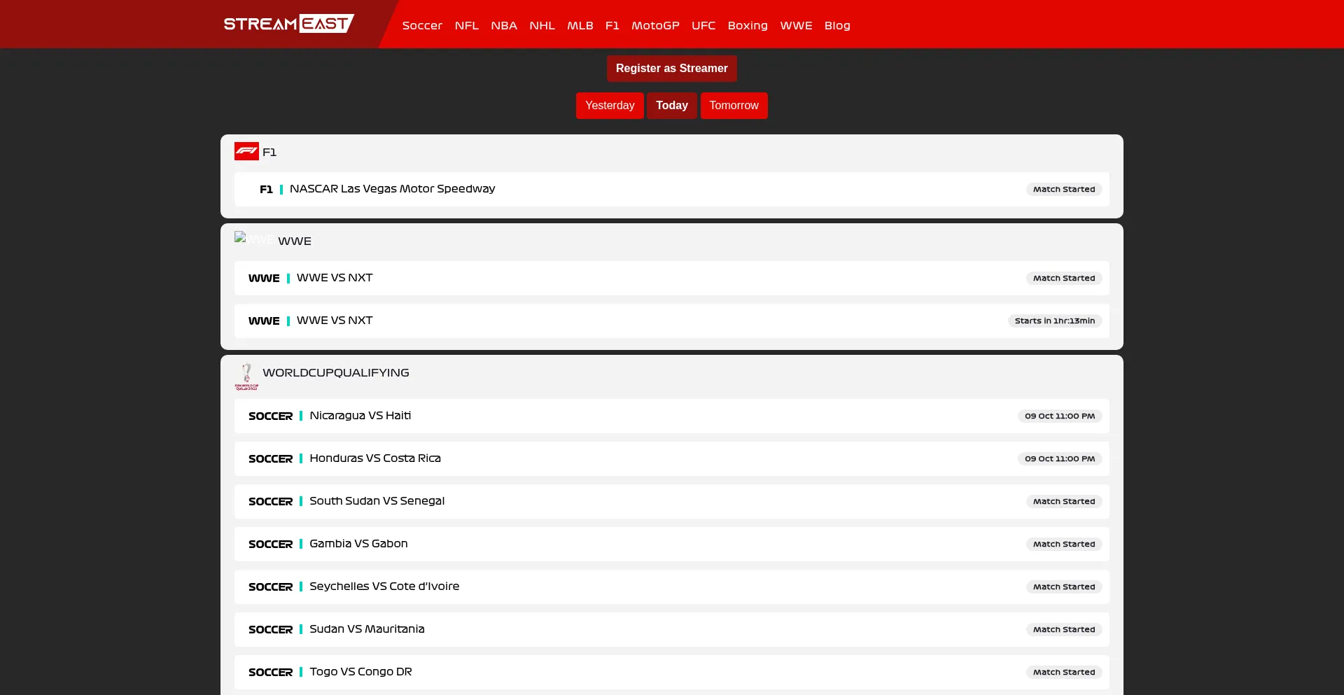 Streameast100.is