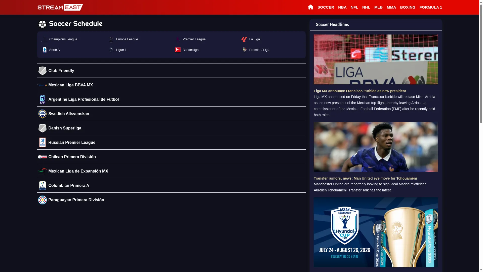 Streamseast.ws