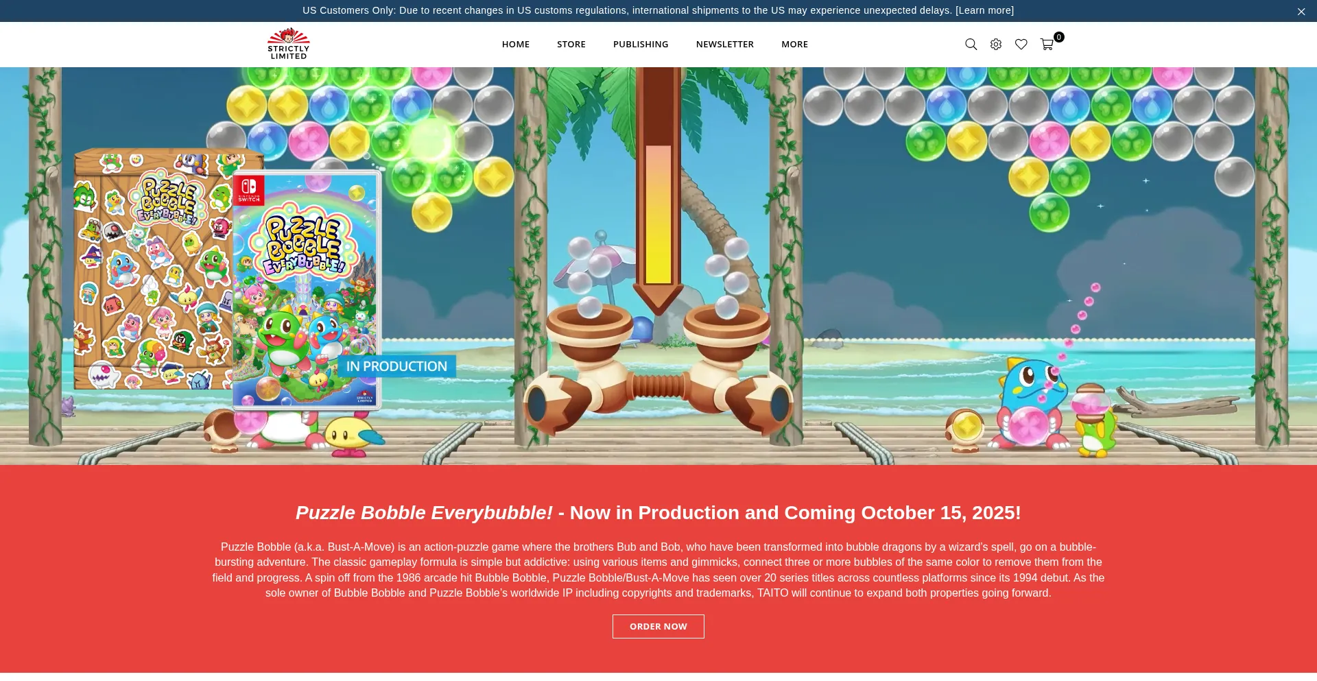 Strictlylimitedgames.com Screenshot