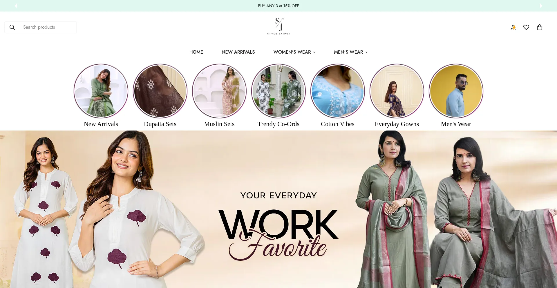 Stylejaipur.com Screenshot