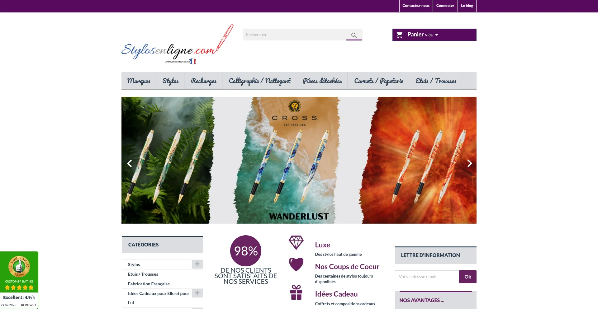 Stylosenligne.com Screenshot