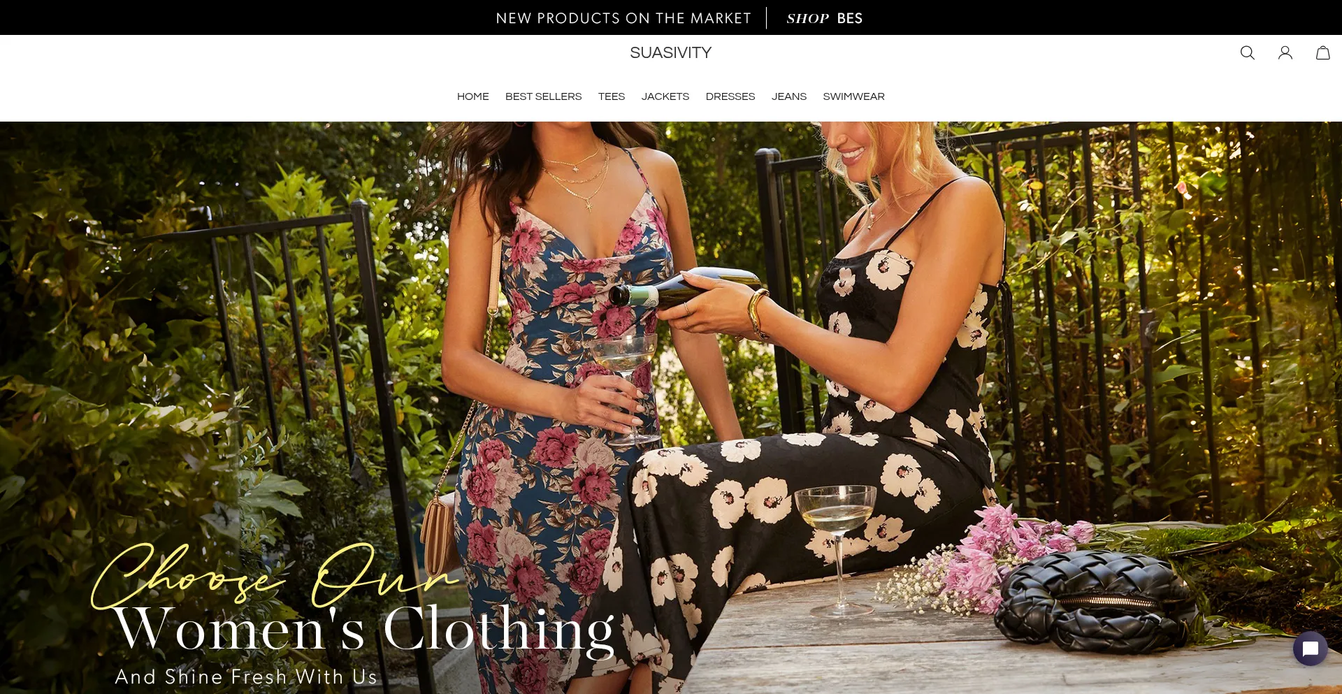 Website screenshot of Suasivity.com
