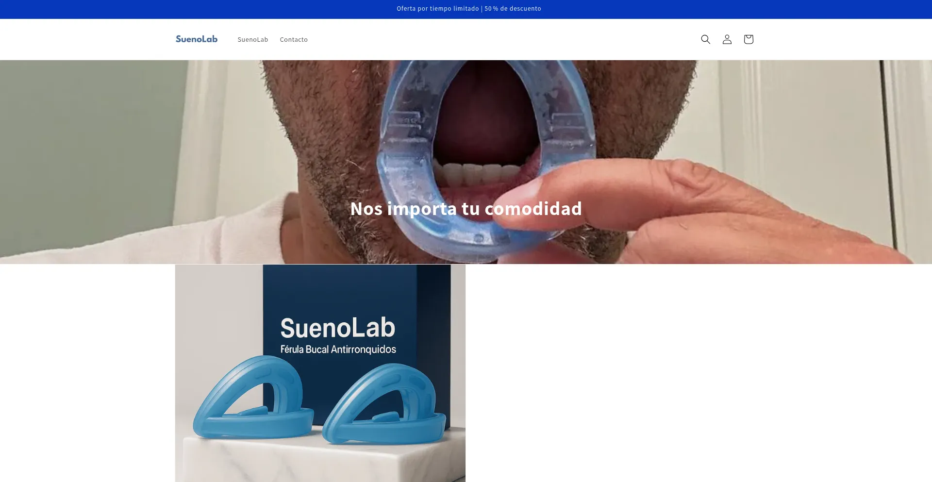 Website screenshot of Suenolab.com