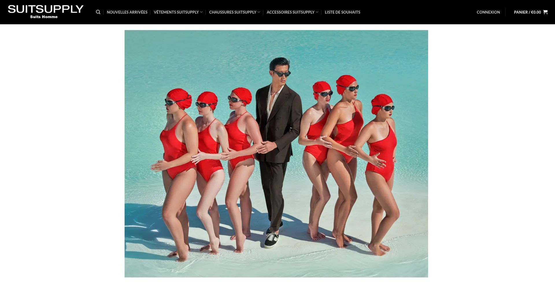Website screenshot of Suitshomme.com