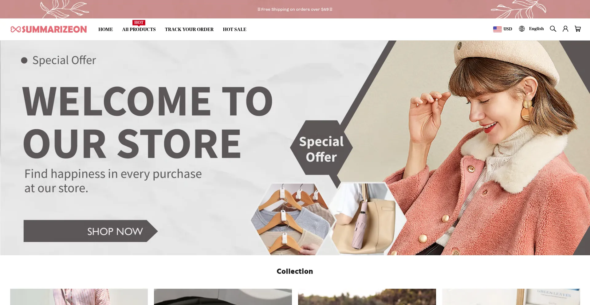 Summarizeon.com Screenshot