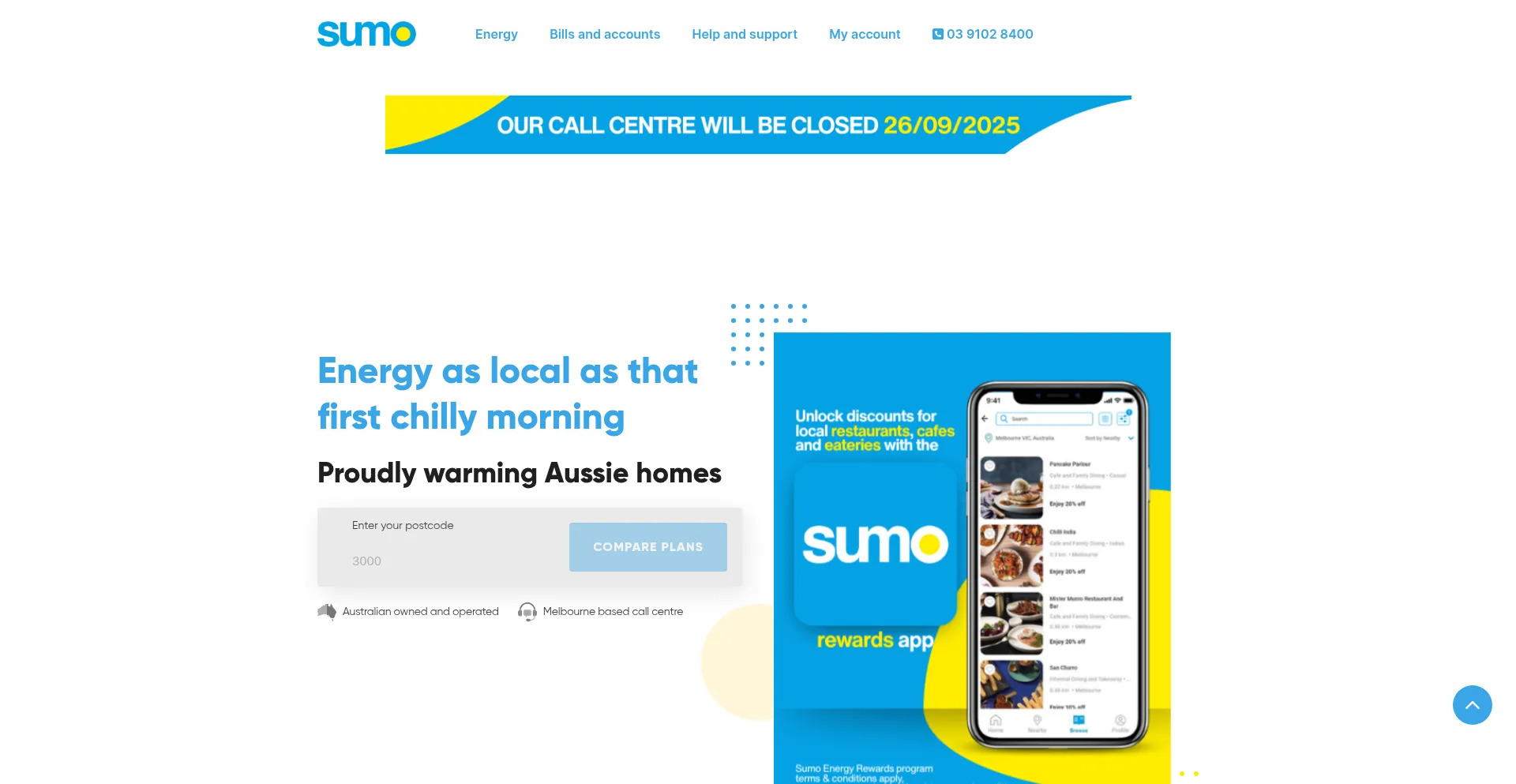 Sumo.com.au Screenshot