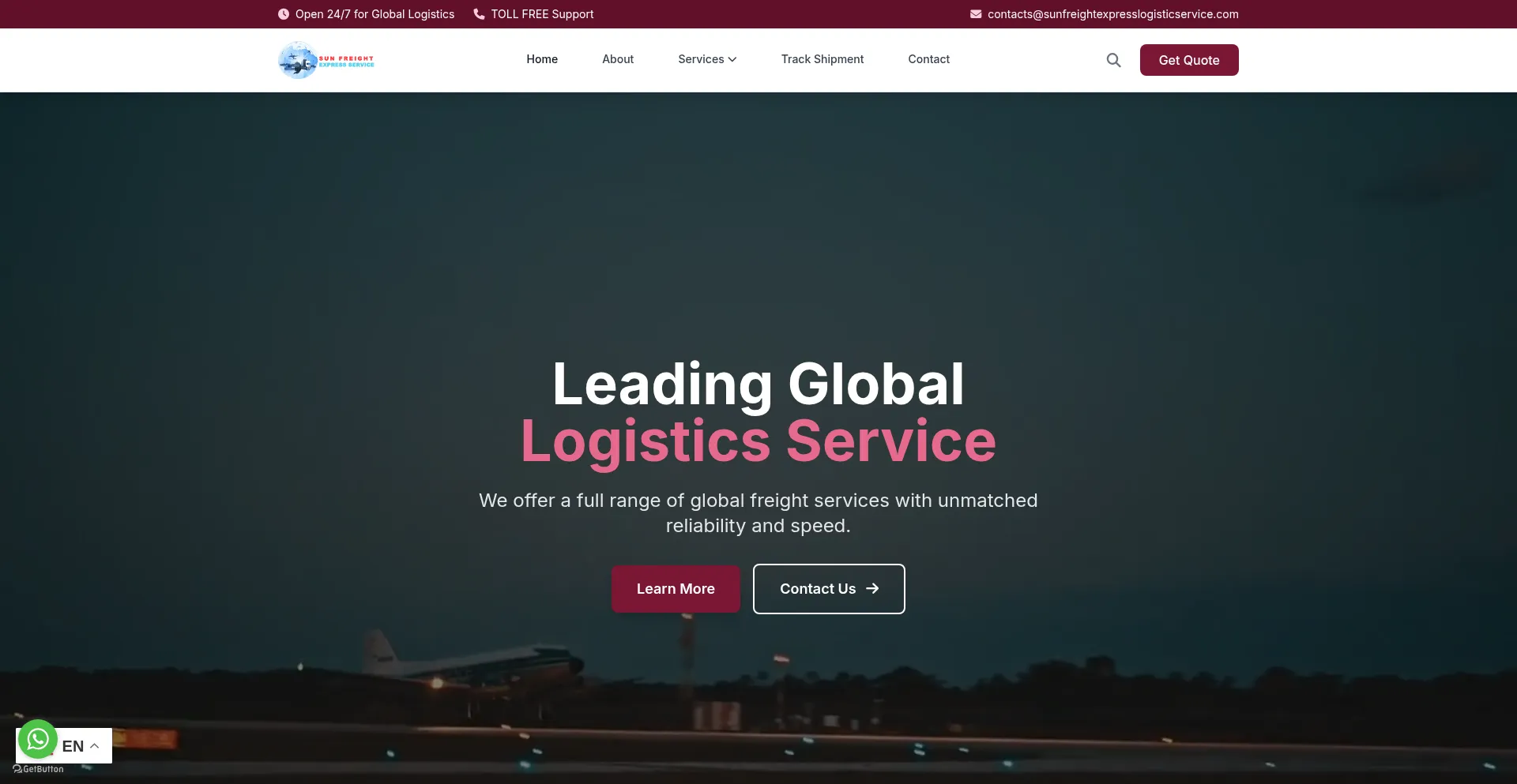 Sunfreightexpresslogisticservice.com