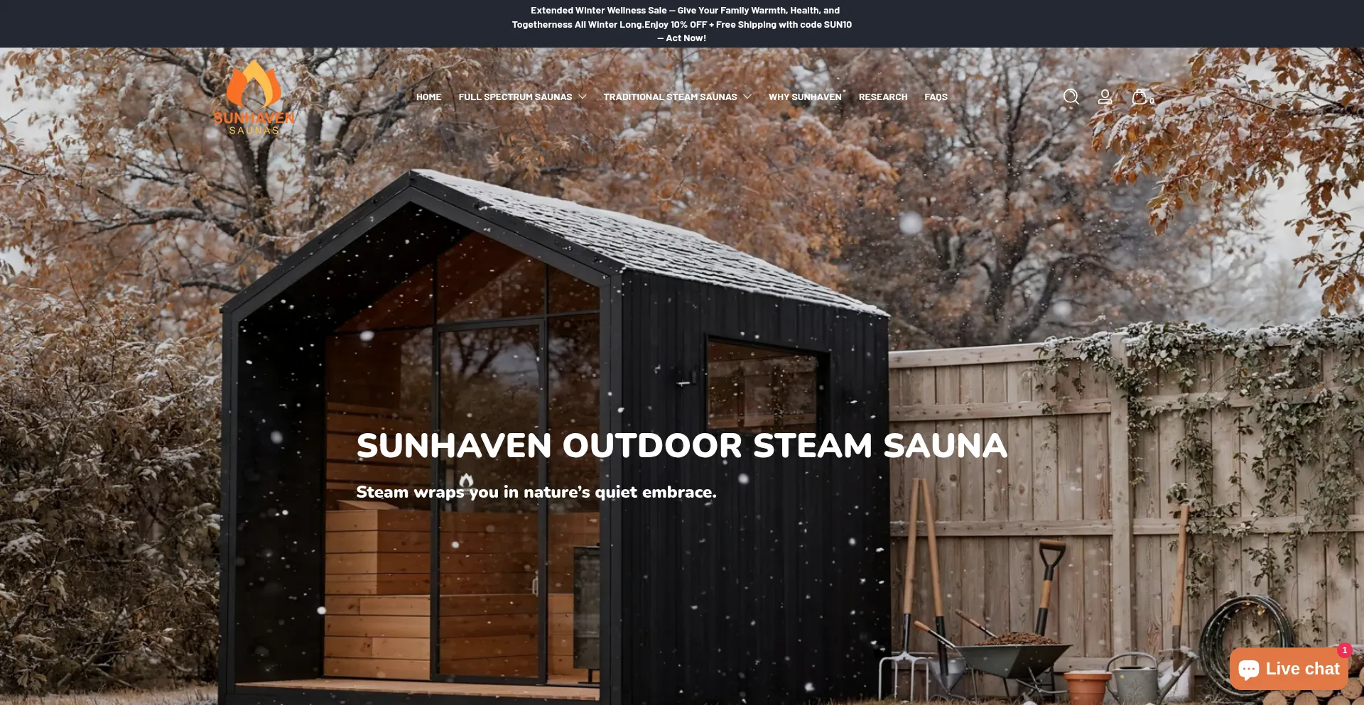 Sunhavensaunas.com